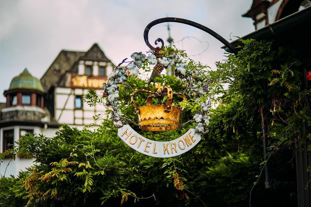 Hotel Krone Assmannshausen Рюдесхайм ам Рейн Екстериор снимка