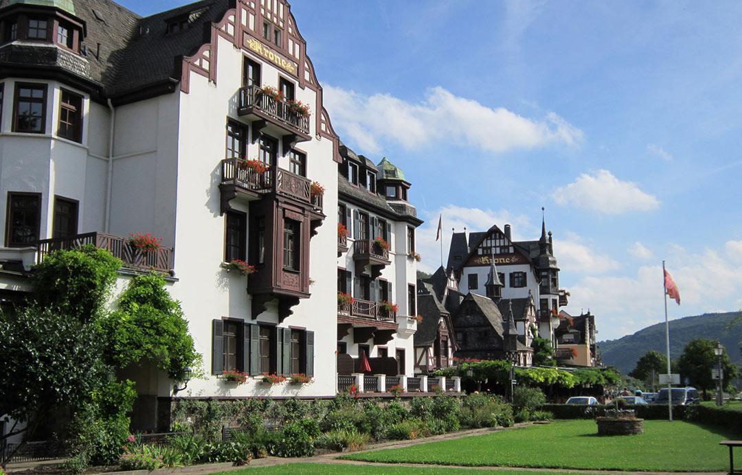 Hotel Krone Assmannshausen Рюдесхайм ам Рейн Екстериор снимка